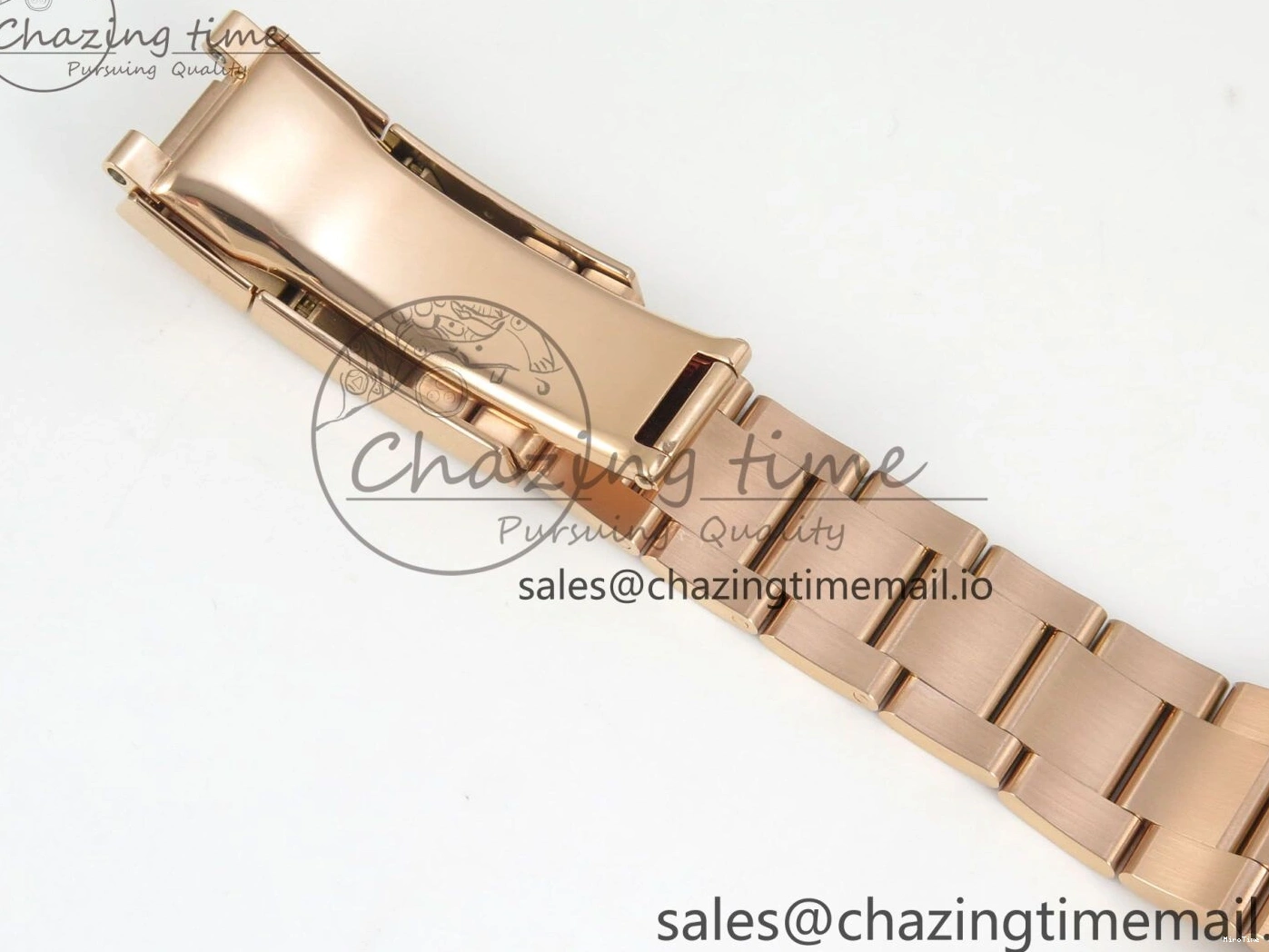 MiroTime 0130 WeatherProof Daytona 126505 RG Clean 1:1 Best Edition RG Champagne Stick Dial on RG Bracelet Super Clone DD 248